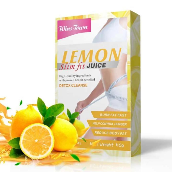 Lemon Slim Fit Juice Wins Detox Cleanse, Flat Tummy Beauty- Wins Town