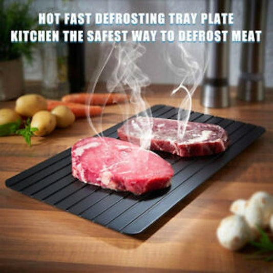 Defrost Express Board, Meat Heating Plate, Durable Defrost Tray Meat, Meat Thawing Tray for Meat Defrost, Defrosting Plate for Meat - Defrost Plate