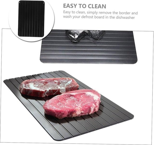 Defrost Express Board, Meat Heating Plate, Durable Defrost Tray Meat, Meat Thawing Tray for Meat Defrost, Defrosting Plate for Meat - Defrost Plate