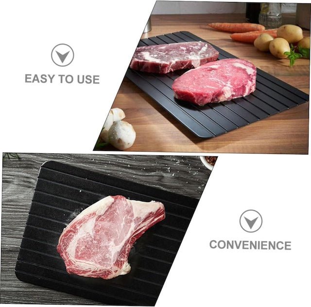 Defrost Express Board, Meat Heating Plate, Durable Defrost Tray Meat, Meat Thawing Tray for Meat Defrost, Defrosting Plate for Meat - Defrost Plate