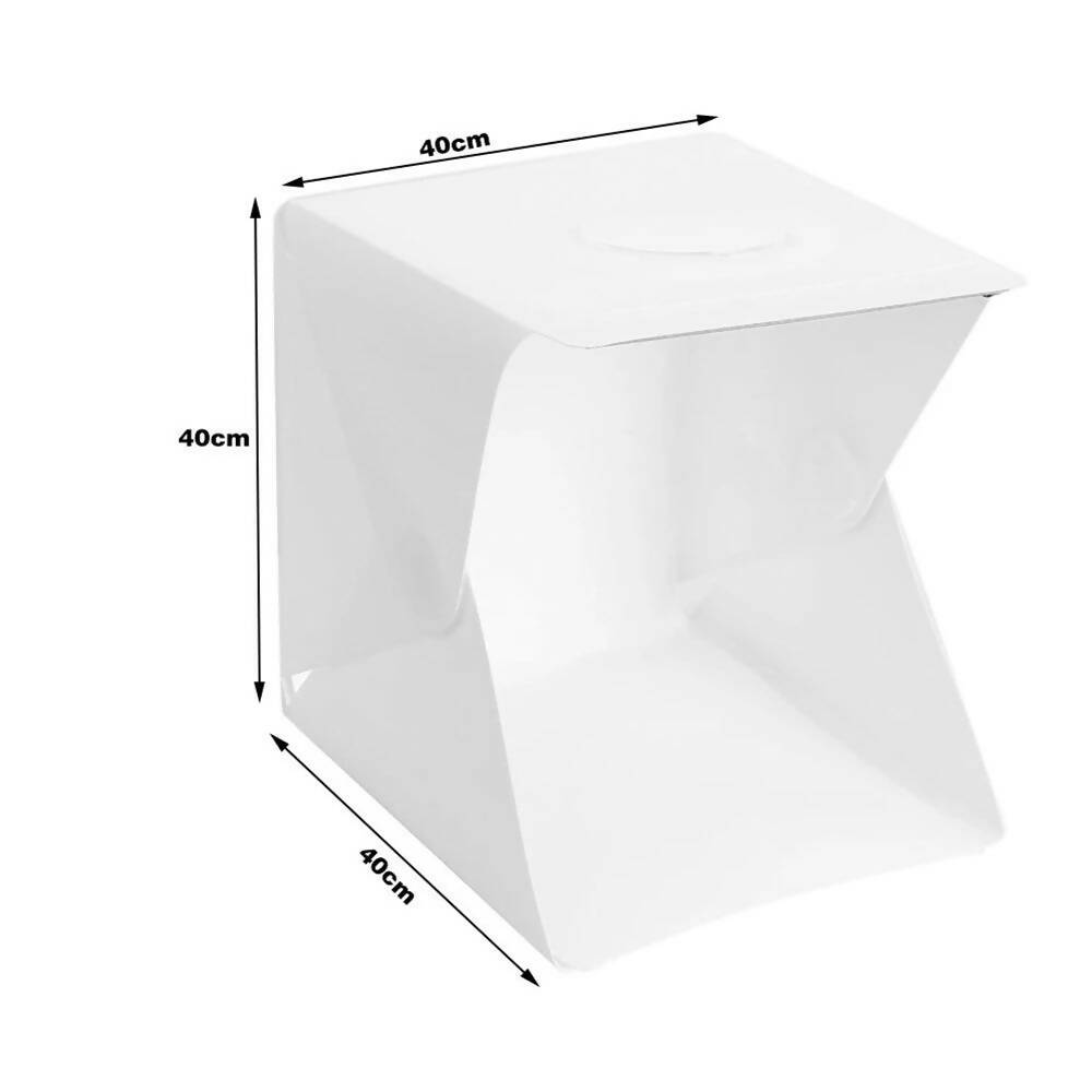 400*400*400mm mini light strips Professional Portable Mini Kit Photo Photography Studio led photo Light Box Softbox