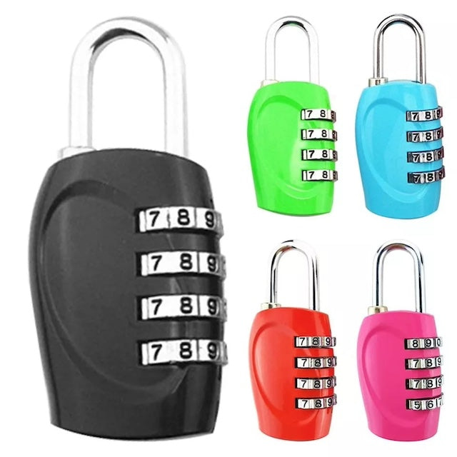 3 Dial Digit Password Lock, Combination Suitcase Luggage Metal Code, Password Locks Padlock Travel Safe Anti-Theft