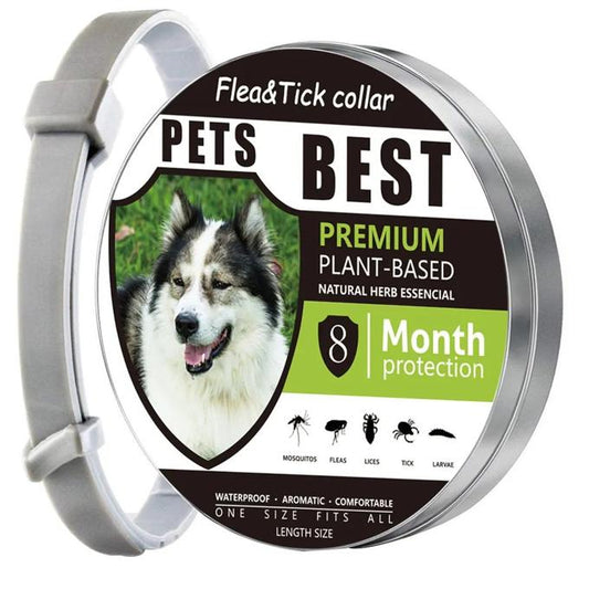 Flea And Tick Collar For Dogs, Puppies - Safe and Natural