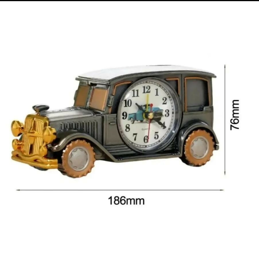 Retro vintage car alarm clock