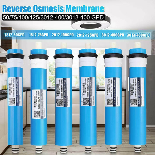 Home Kitchen Reverse Osmosis RO Membrane Replacement Water System Filter Water Purifier Drinking Treatment