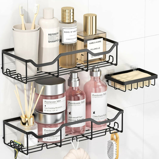 3pcs Set Shower Caddy Shelf