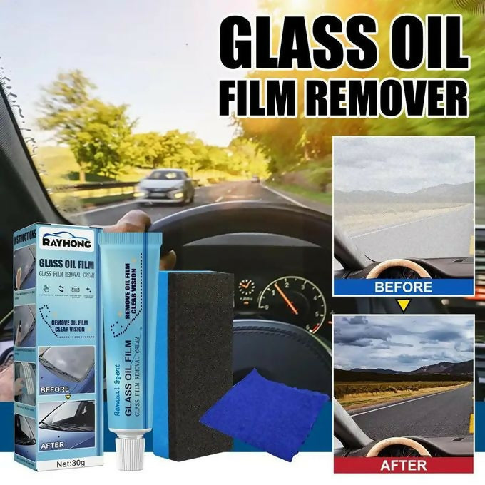 Rayhong Car Windscreen Glass Oil Film Watermark Remover 30ml