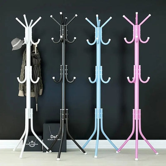 Household Bedroom Economical Clothes Rack, Floor Hanger Simple Bag Rack, Floor Standing Coat Rack, Hat Rack Organizer