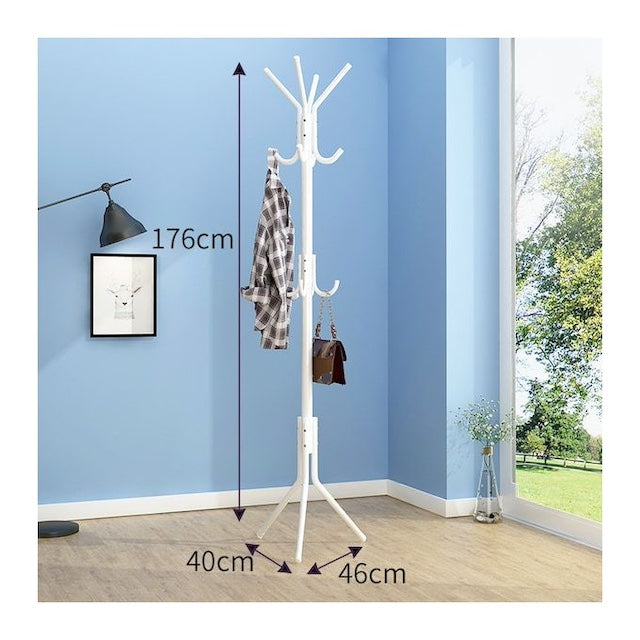 Household Bedroom Economical Clothes Rack, Floor Hanger Simple Bag Rack, Floor Standing Coat Rack, Hat Rack Organizer