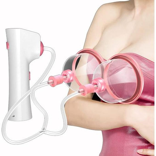 Electric Breast Enlargement Vacuum Pump Suction Cup Massager Lifting Machine