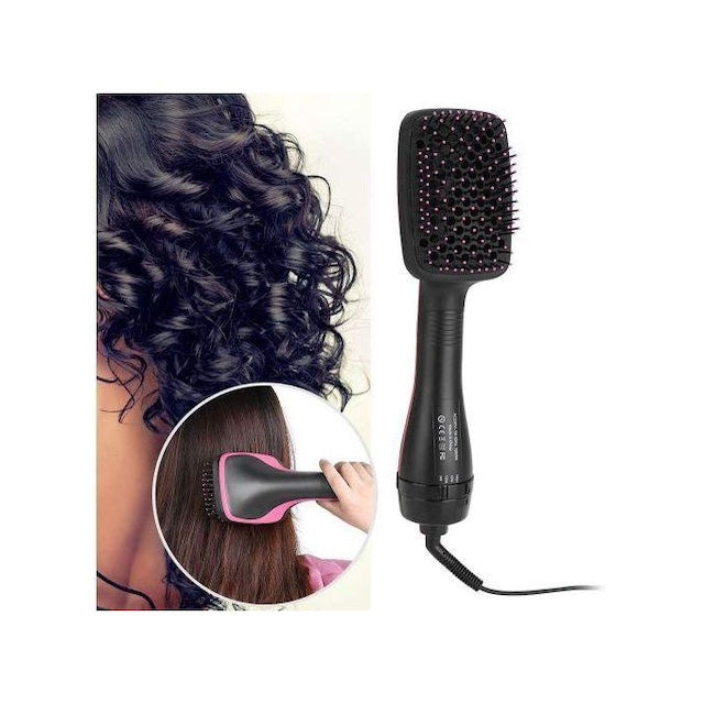 Electric Hair Straightener Hair Dryer Brush One Step Hair Blower Brush Electric Hot Air Brush Blow Dryer Comb Hairdryer Hairbrush