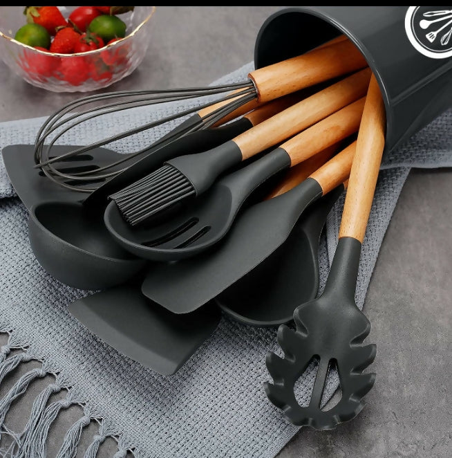 *11pc Silicone Utensil Set