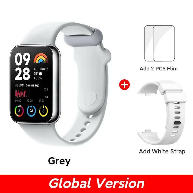 Xiaomi Mi Band 8 Pro Global Version Smart Wristband1.74" Color Square AMOLED GNSS Blood Oxygen Heart Rate Monitor Bluetooth 5.3