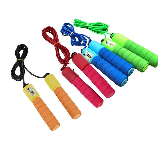 Skipping Ropes, Adjustable Length Skip Jump Rope, Skipping Rope with Handle, Rope for Fitness Exercise, Outdoor Activity, Kids Jump Rope