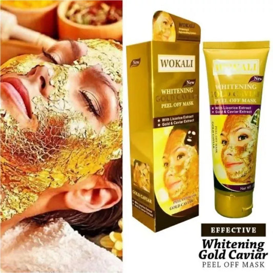 Wokali Whitening Gold Caviar Face Peel Off Mask