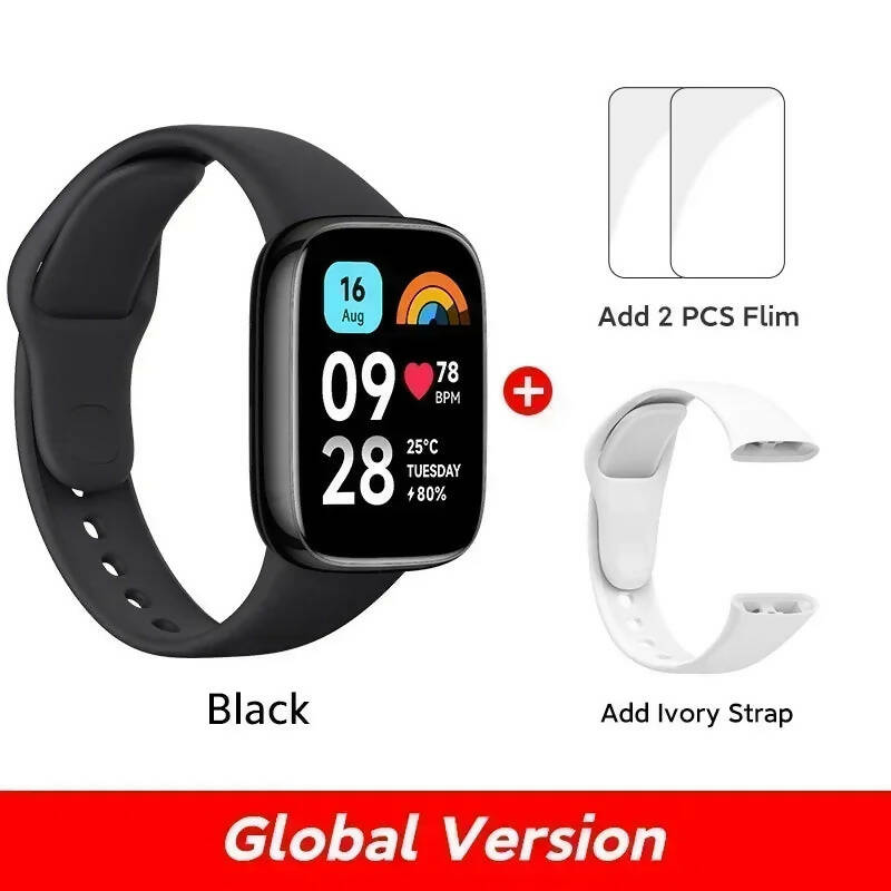 [World Premiere] Xiaomi Redmi Watch 3 Active 1.83'' LCD Display Blood Oxygen Heart Rate Bluetooth Voice Call 100+ Sport Modes