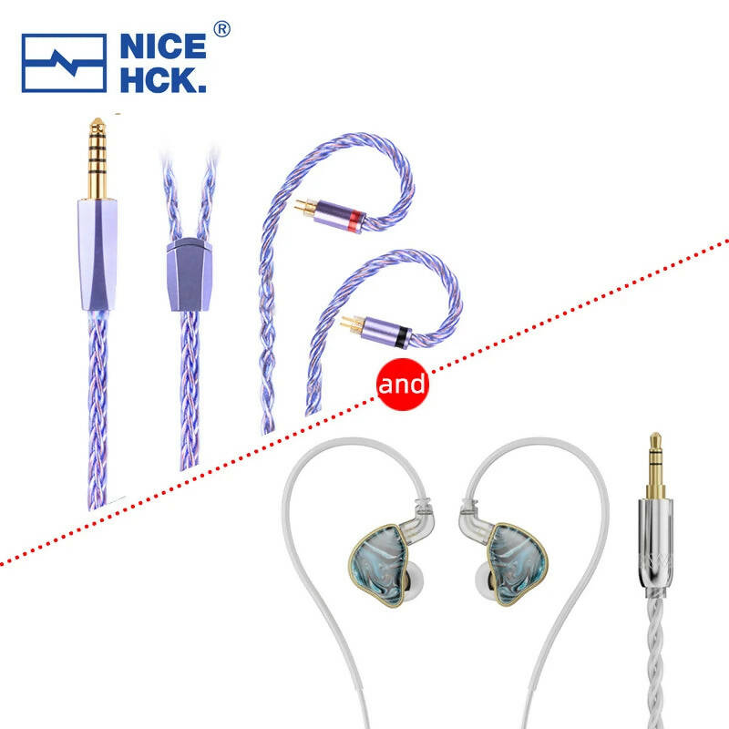 NiceHCK NX7MK4 MK4 Stabilized Wood HIFI Earbud 7 Driver Units Hybrid Audiophile Earphone With Replaceable Tuning Filters IEM MK3