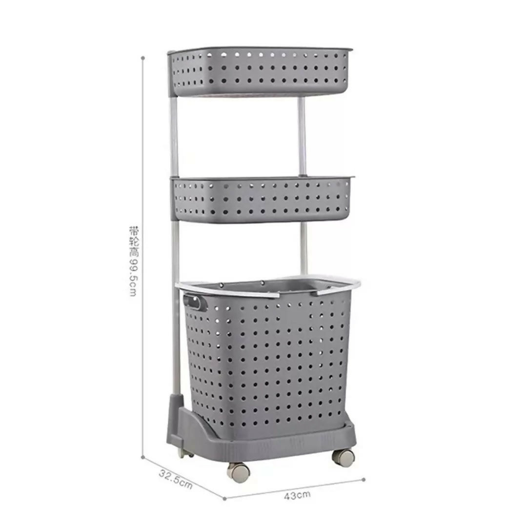 3 Tier Multipurpose Storage Trolley/Rack