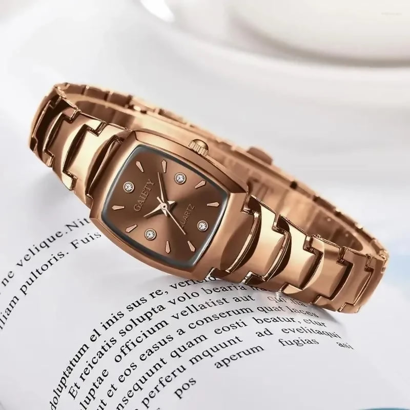 Women Bracelet Watch Rose Gold