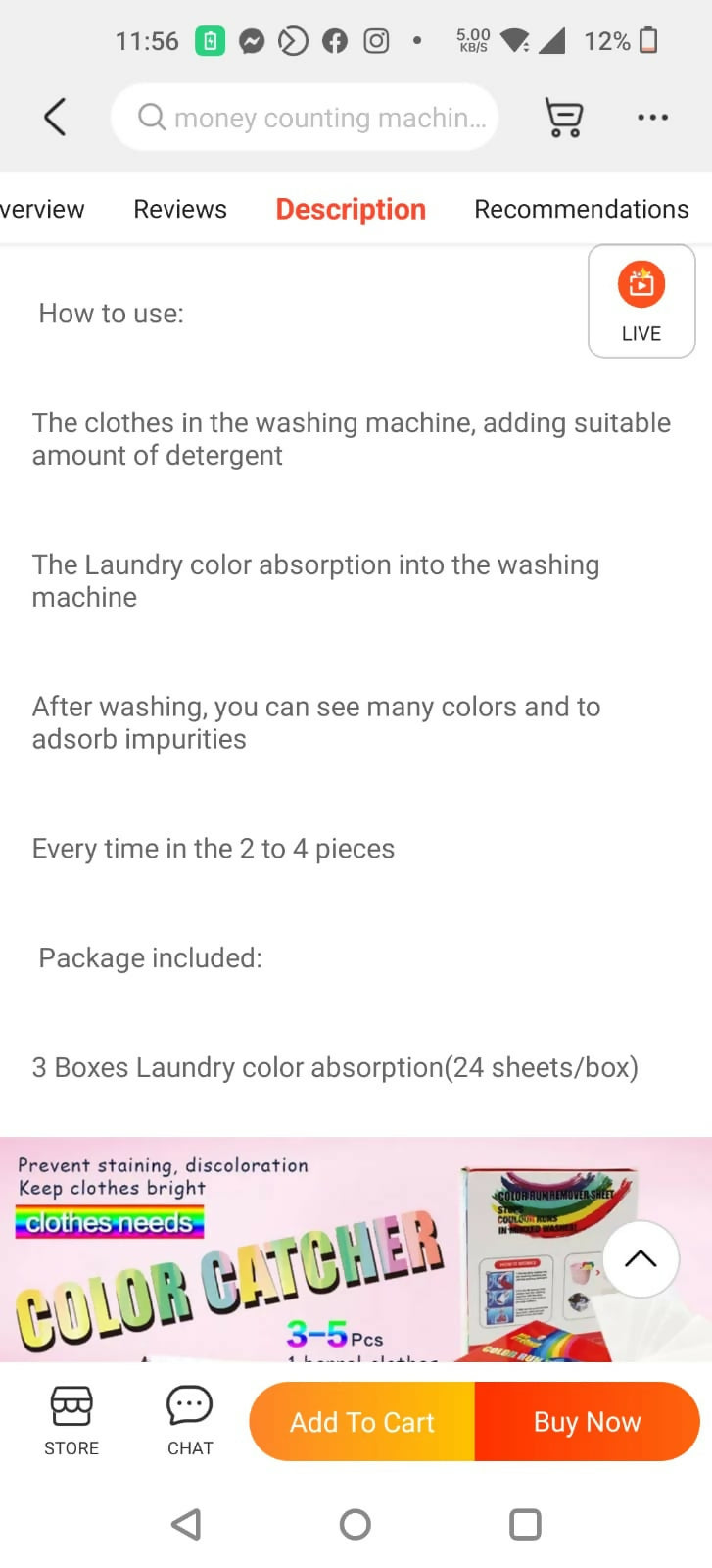 Anti dyeing washing machine Catcher