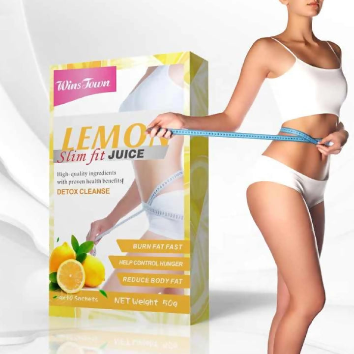 Lemon Slim Fit Juice Wins Detox Cleanse, Flat Tummy Beauty- Wins Town