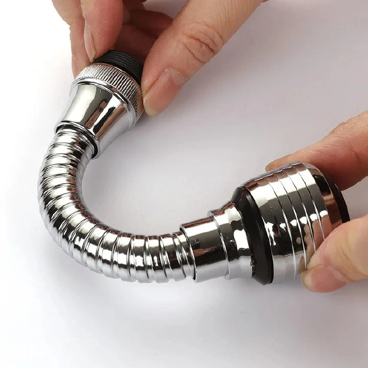 360-Degree Swivel Faucet Extender: Water Saving Nozzle Filter for Kitchen Sink