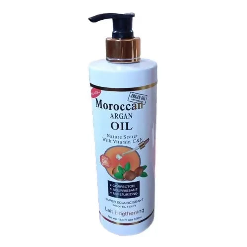 Moroccan Argan Oil Lait Brightening Lotion + Vitamin C