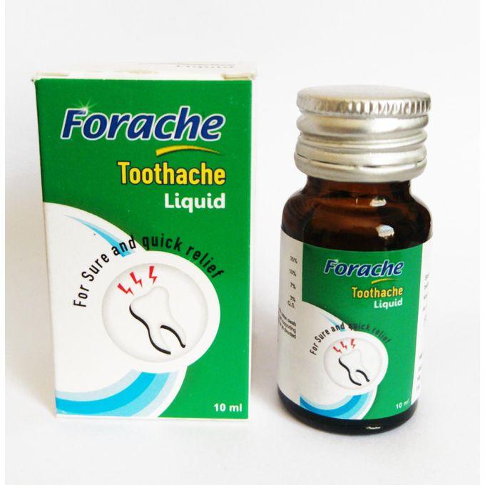 Forache Toothache Liquid For Sure & Quick Relief with Non sticky Texture, Fast Action