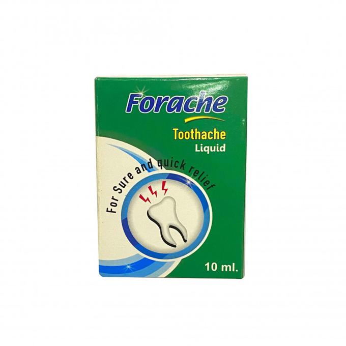 Forache Toothache Liquid For Sure & Quick Relief with Non sticky Texture, Fast Action