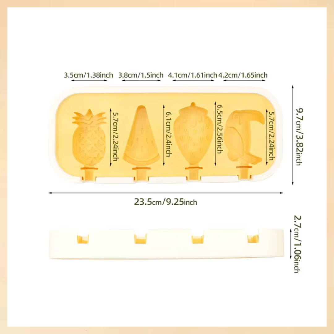 Fruit Shaped Popsicle Mold