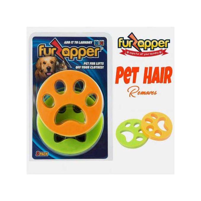 FurZapper 2pack Pet Hair & Lint Remover For Laundry, Reusable Pet Hair Catcher Remover