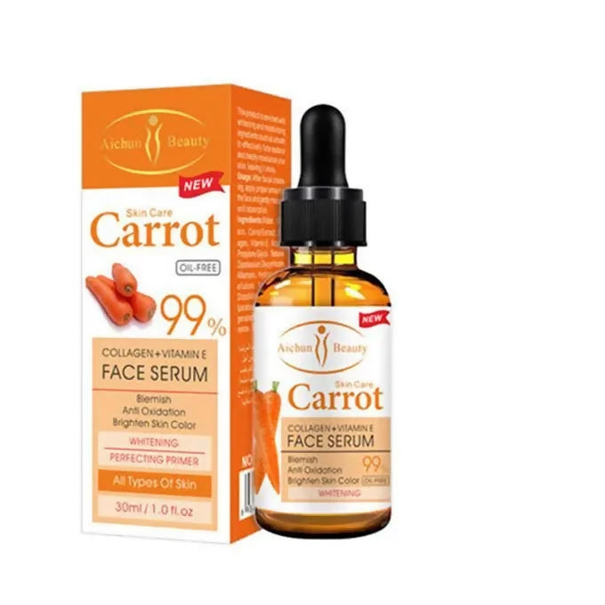 Aichun Beauty CARROT Collagen & Vitamin E Skin Care Face Serum