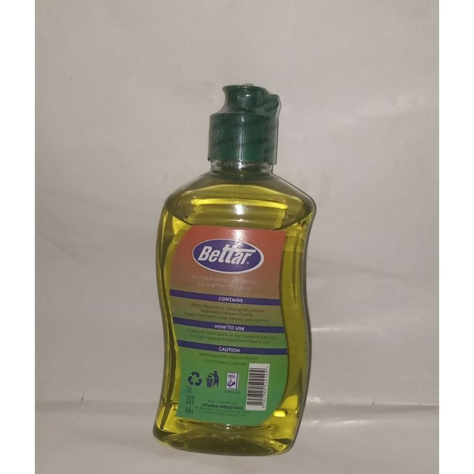 Bettar massage & aromatherapy oil with peppermint essential oil -300ml