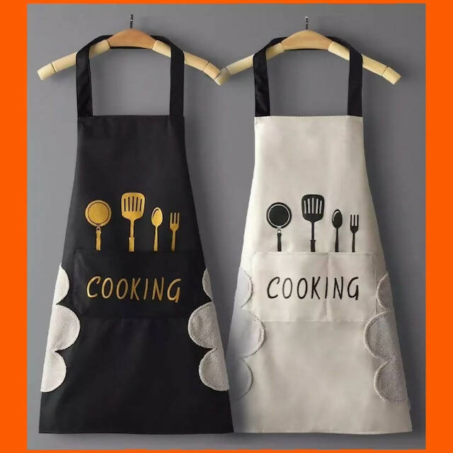 Waterproof Kitchen Cooking Aprons for Stylish Adults