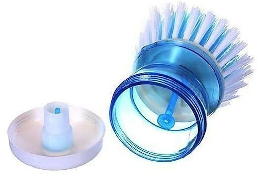 Dish Washing Brush With Soap Dispenser