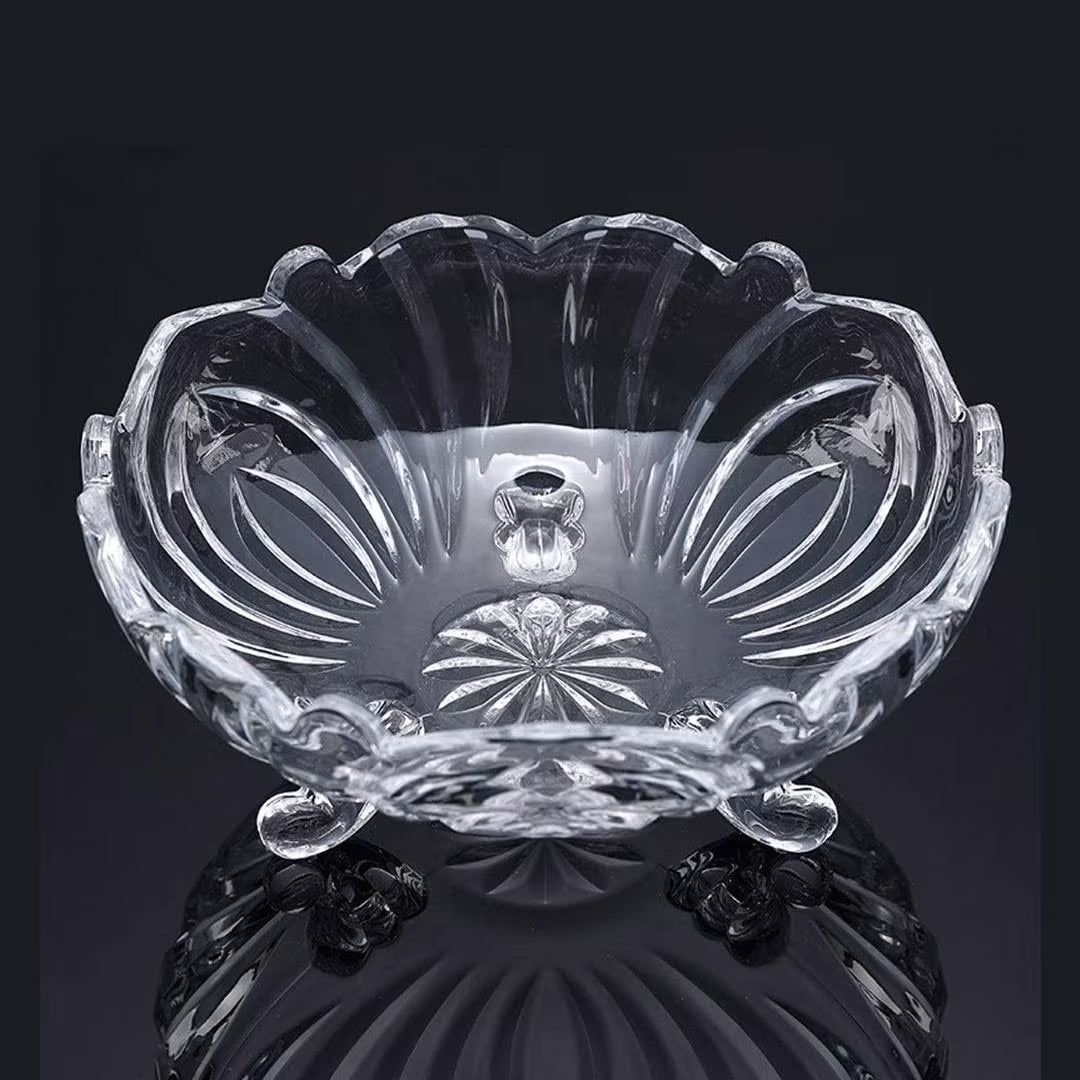 Decorative Glass Bowl 24.5cm