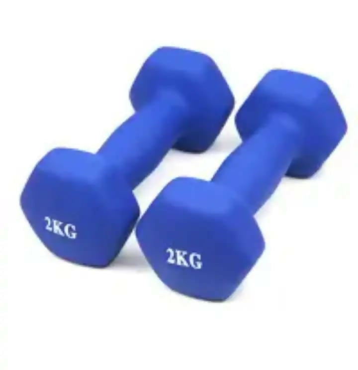 2kg dumbels a pair