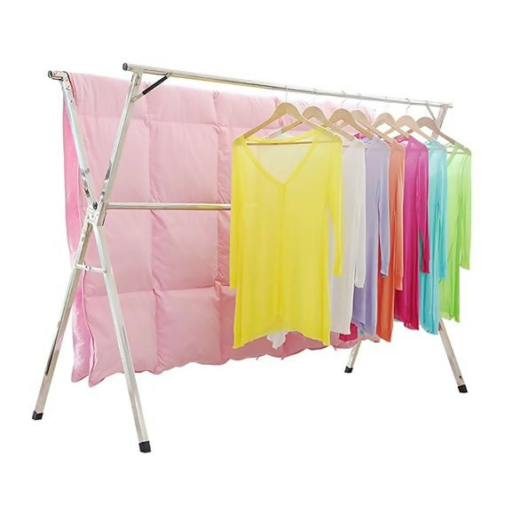 Double Outdoor Cloth Rail