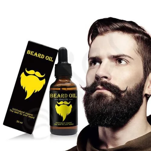 Beard Oil, Moustache & Body Hair Fast Growth Oil -30ml