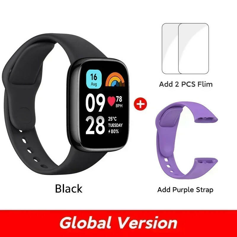 [World Premiere] Xiaomi Redmi Watch 3 Active 1.83'' LCD Display Blood Oxygen Heart Rate Bluetooth Voice Call 100+ Sport Modes