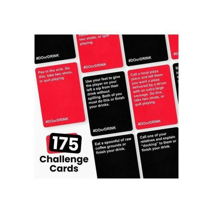 Do Or Drink Cards Game - Black