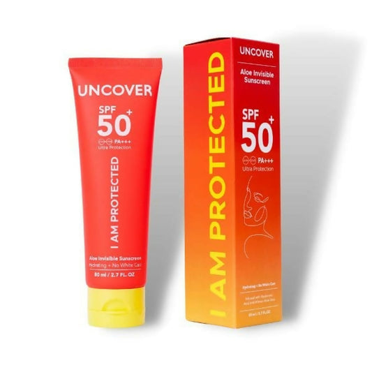 Uncover Aloe Invisible Sunscreen - (80ml)