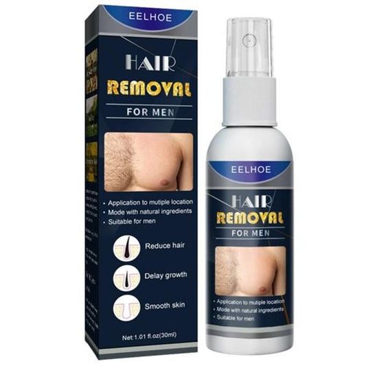 Natural Permanent Hair Removal Spray Stop Growth Powerful Painless Remover Body Depilatory Beard Bikini Legs Armpit