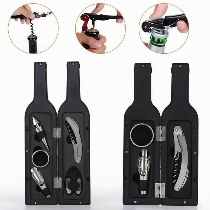 5pcs bottle-shaped wine opener