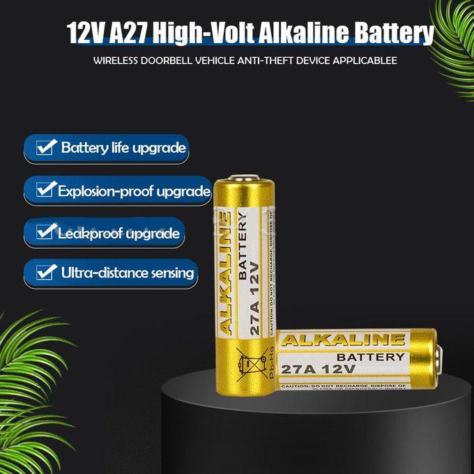 100PCS Alkaline Battery 12V A27 27A L828 Alarm RemoteControl