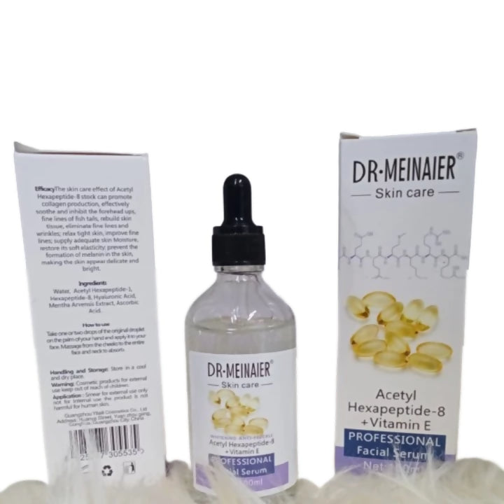 Dr. Meinaier Acetyl Hexapeptide-8 Vitamin E Facial Serum Professional Skin Care