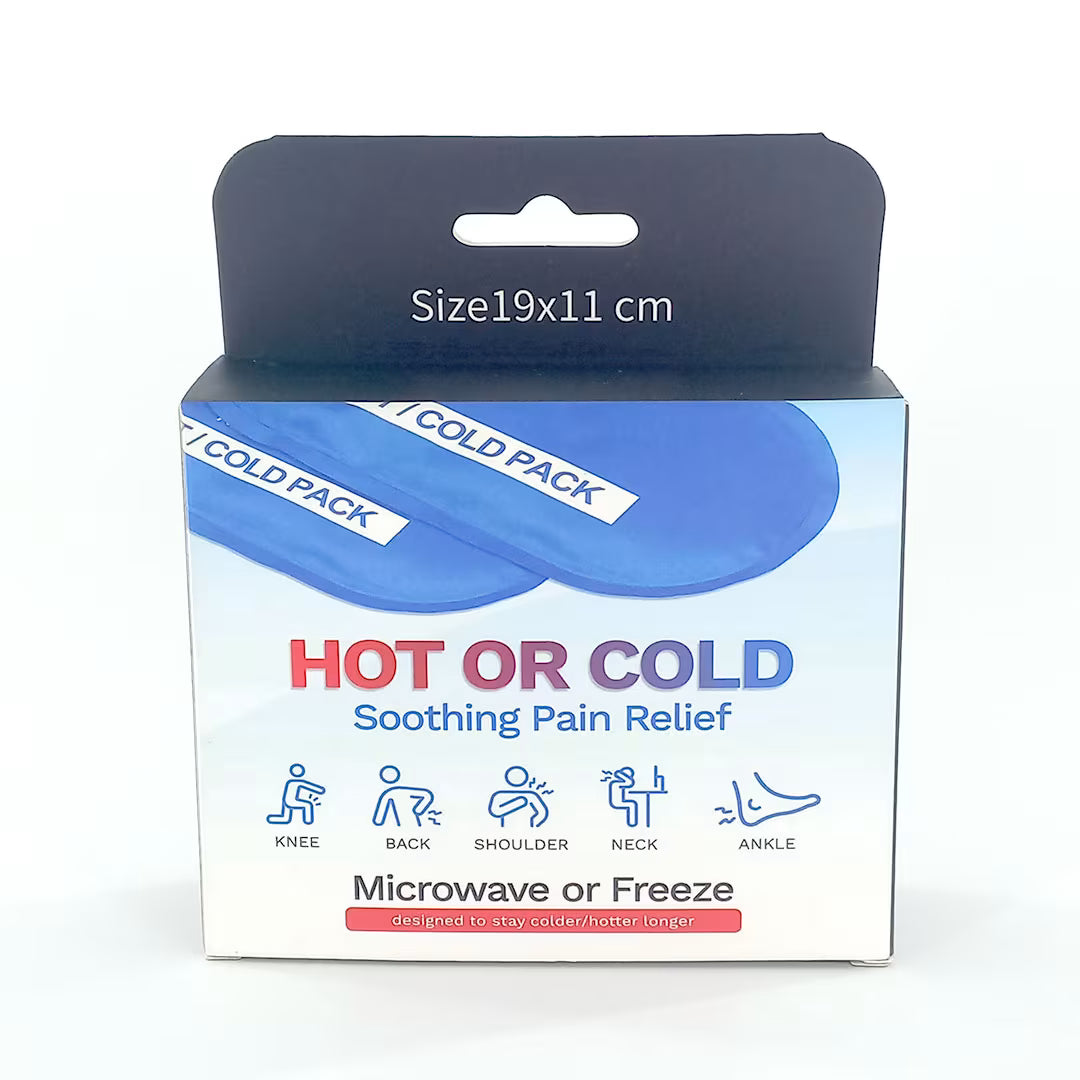 Reusable Hot & Cold Gel Pack – 19×11cm & 24x13cm