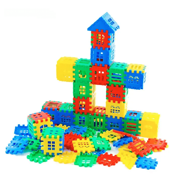 50pc Educational Enlightenment Building Blocks Construction Set Colorful