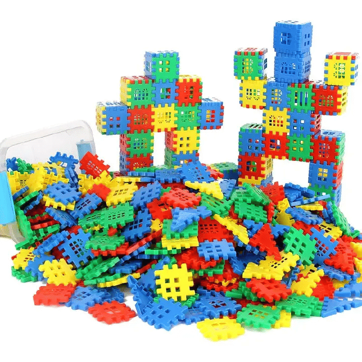 50pc Educational Enlightenment Building Blocks Construction Set Colorful