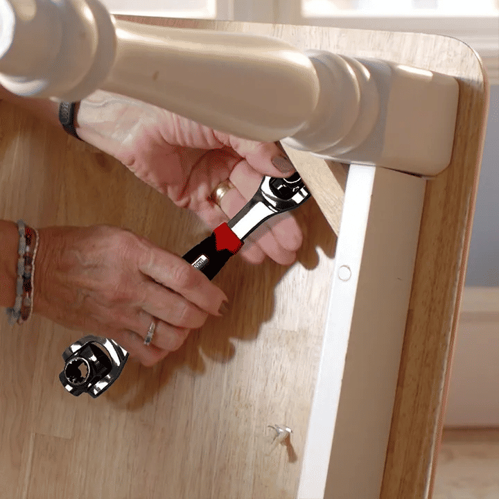 Tiger 8-in-1 Universal Socket Wrench with 360-Degree Rotation Tool